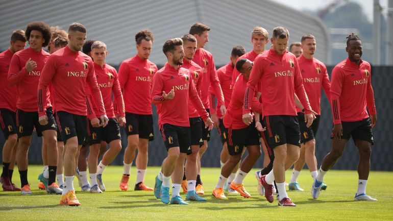 Les 24 Diables restants présents au dernier entraînement avant le départ en Pologne
