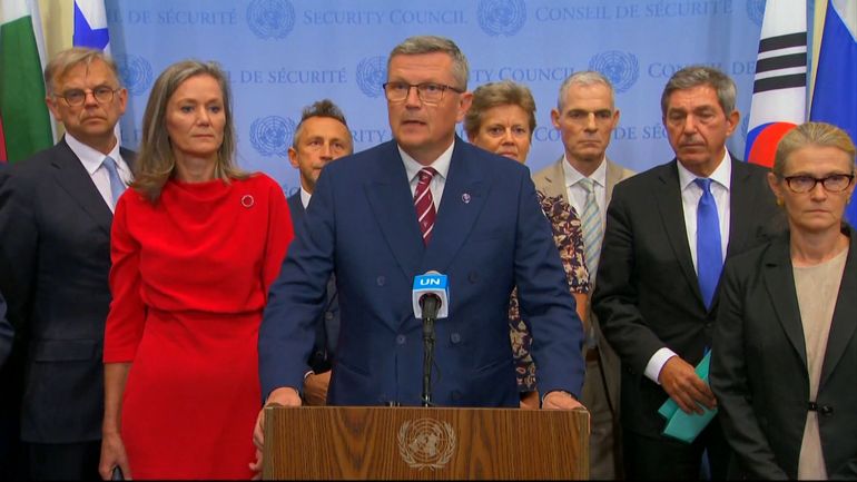 Guerre en Ukraine : à l'ONU, la Pologne et ses alliés appellent Moscou à cesser les 