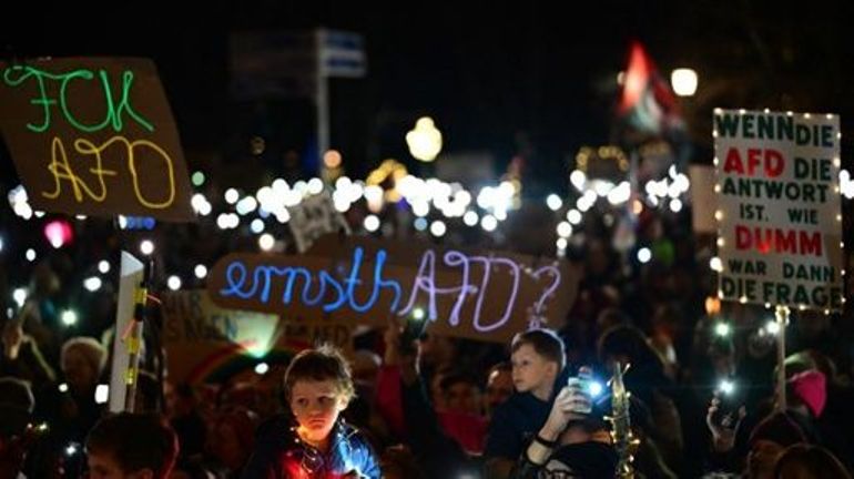 Manifestations contre l'extrême droite dans toute l'Allemagne