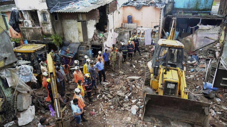 Inde: au moins 12 morts à Bombay dans l'effondrement d'un immeuble