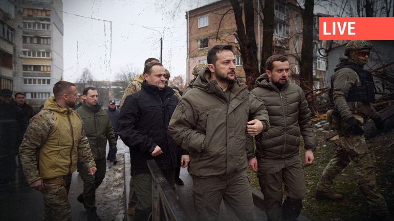 Guerre en Ukraine (direct) : Kherson évacué, Alexander De Croo et Hadja Lahbib à Kiev
