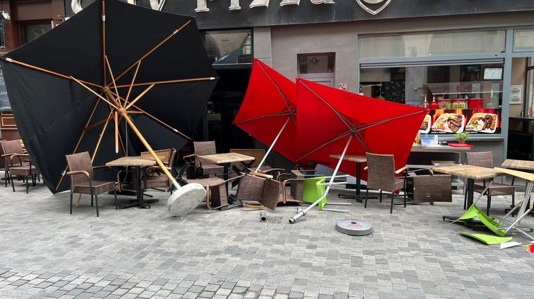 Une camionnette fonce sur des terrasses à Bruxelles : le parquet ne retient pas la thèse du terrorisme