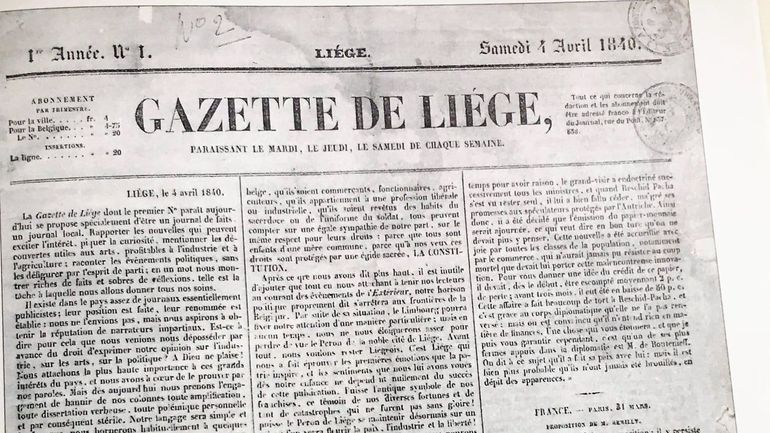 La Gazette de Liège : le plus ancien titre de presse belge disparait après plus de 180 ans d'existence