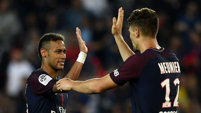 Neymar, piqué par les propos de Thomas Meunier, lui répond : "Ce garçon est trop bavard"