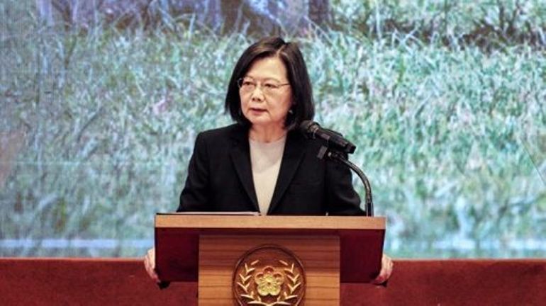 Taïwan va renforcer ses liens militaires avec les Etats-Unis, annonce sa présidente