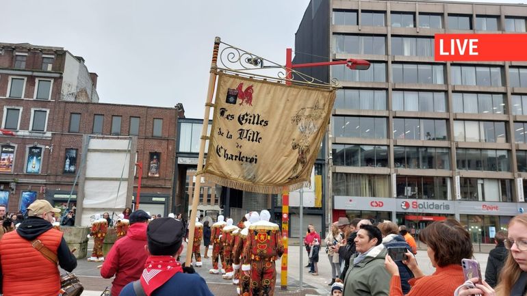 Direct - Carnaval 2023 : à Charleroi aussi, les gilles sont de sortie