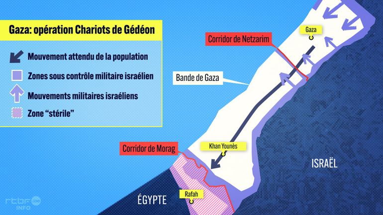 Les Chariots de Gédéon : l'opération finale de nettoyage de la bande de Gaza