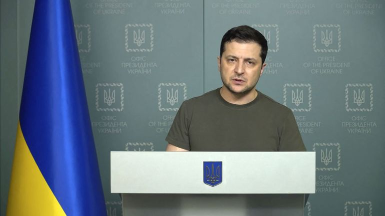 Guerre en Ukraine : Volodymyr Zelensky remercie la Belgique pour les armes supplémentaires