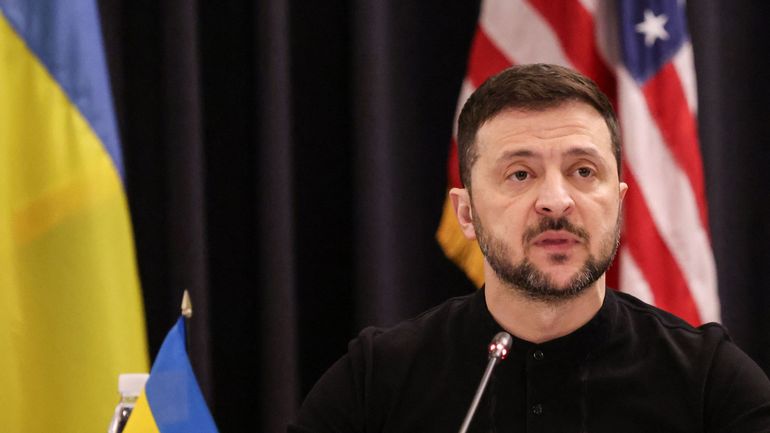 Selon le président ukrainien Volodymyr Zelensky, un déploiement occidental aiderait à 