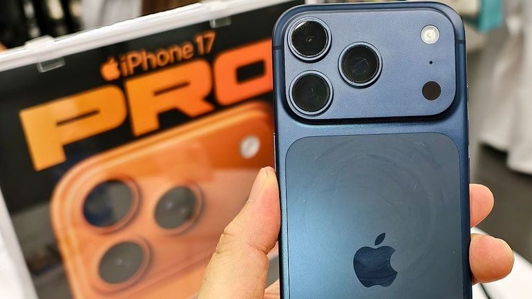 Apple sort son iPhone 17 : la pomme dort