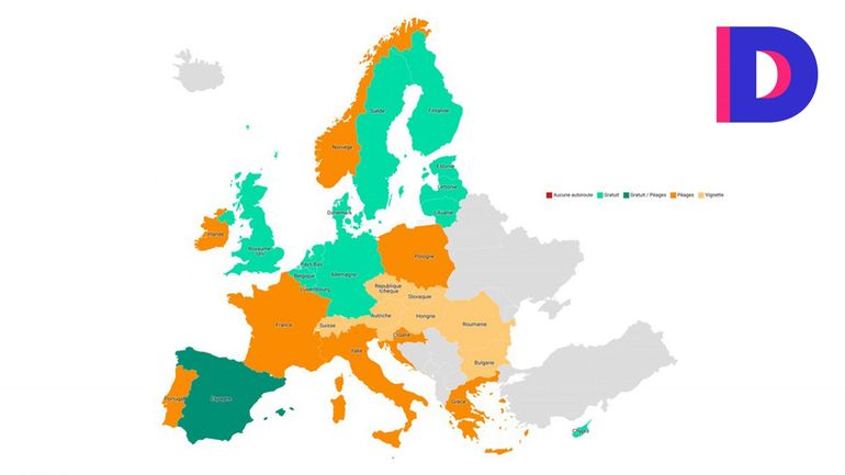 Péages, vignettes, gratuité : comment les pays européens financent leurs autoroutes ?