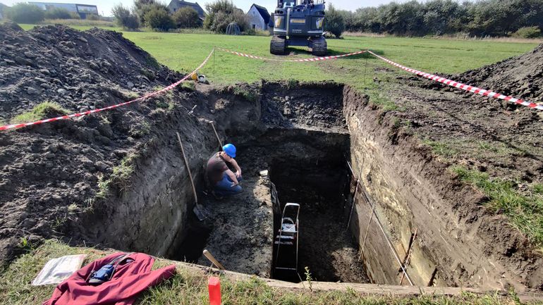 Raversijde : des archéologues fouillent une digue romaine probablement âgée de 2000 ans