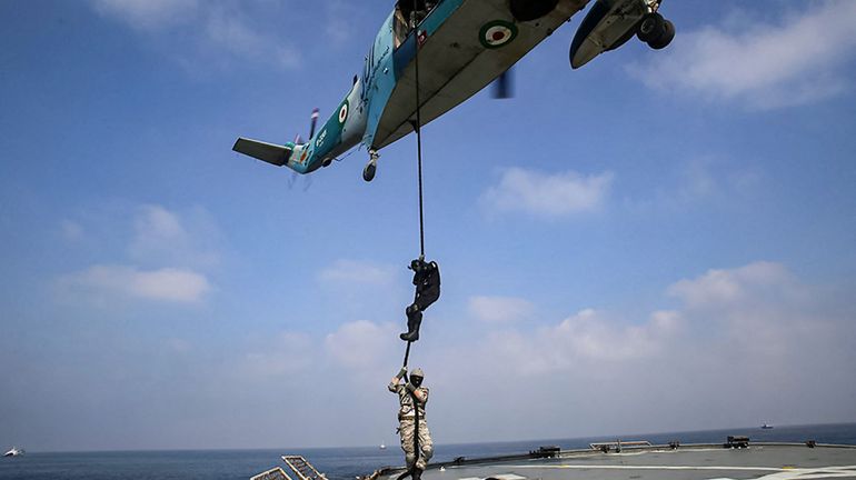 Océan Indien : l'Iran, la Russie et la Chine entament trois jours d'exercices navals en commun