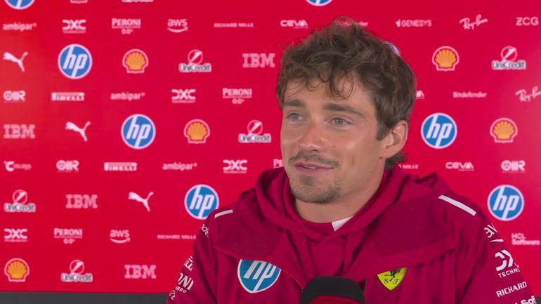 F1 Pays-Bas : "Ma plus grande motivation quand je ne joue pas le titre ? Conduire pour Ferrari", affirme Leclerc