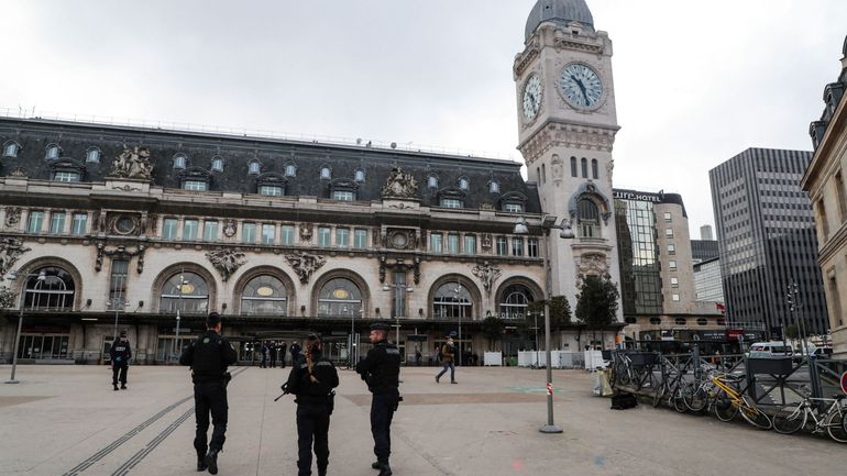Paris : plusieurs personnes blessées à l'arme blanche gare de Lyon, un homme interpellé