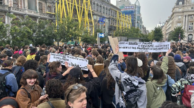 Élections 2024 : quelque 1200 militants antifascistes rassemblés à Bruxelles