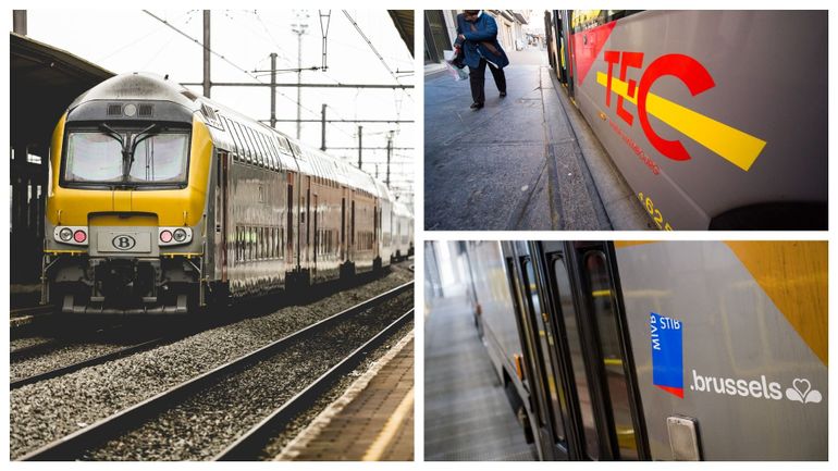 Prendre les transports en commun coutera plus cher dès ce week-end : la SNCB, le Tec et la Stib augmentent leurs tarifs