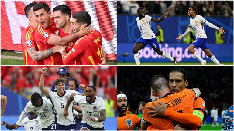 L’Espagne avance diminuée, la France et l’Angleterre surfent la même vague : le bilan des quarts de finale