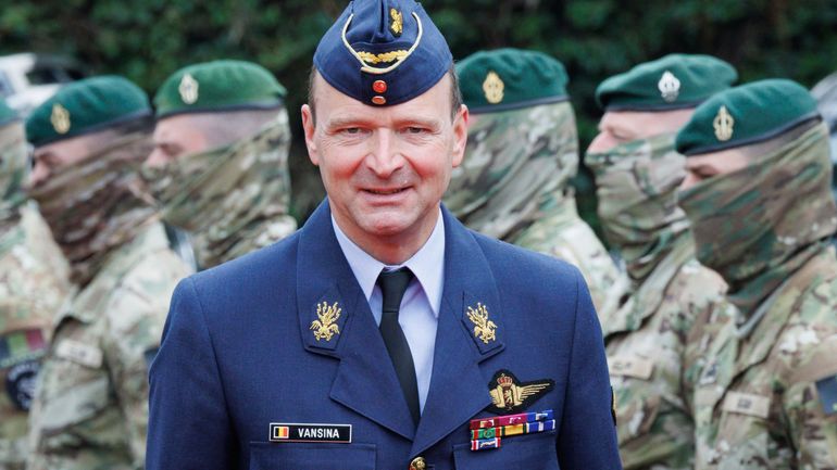 Le nouveau chef de la Défense, Frederik Vansina, sera investi le 4 juillet