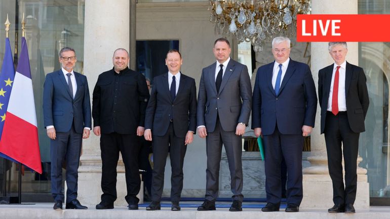 Direct - Guerre en Ukraine : le secrétaire d'Etat américain Marco Rubio et Steve Witkoff ont entamé à Paris une série d'entretiens avec les Européens