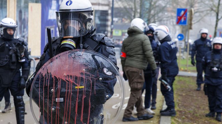 Manifestation nationale : dix-sept personnes ont été arrêtées, selon un bilan de la police