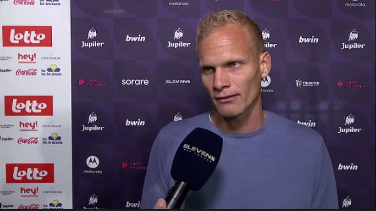 Karel Geraerts fier de ses joueurs mais insatiable : "On perd deux points, moi je le vois comme ça"