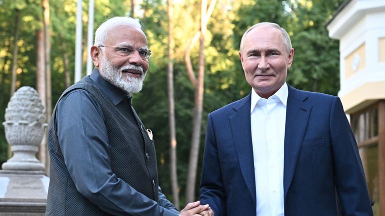 Guerre en Ukraine : le Premier ministre indien Modi à Moscou pour la première fois depuis l'offensive russe