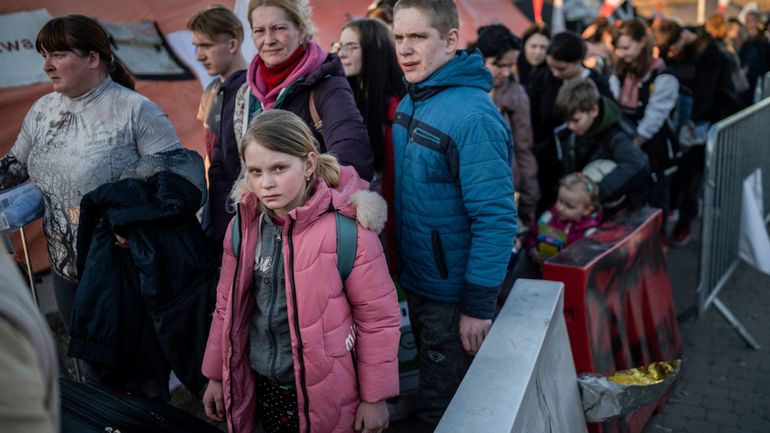 Un demi-million d'Ukrainiens sont retournés dans leur pays, selon la police des frontières