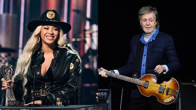 Beyoncé : 'Une des plus belles chansons au monde a été écrite par Paul McCartney' - RTBF Actus