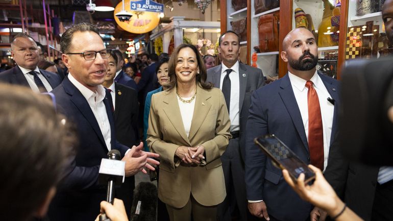 Présidentielle américaine : le point sur l'agenda chargé de Kamala Harris, entre annonce de colistier et tournée des 