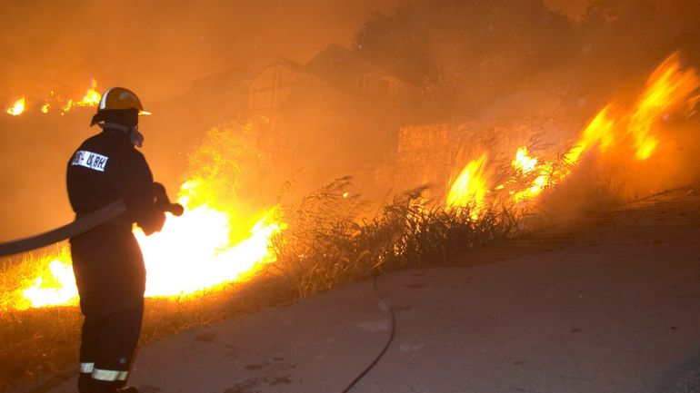 Croatie : important incendie à une dizaine de kilomètres de Dubrovnik