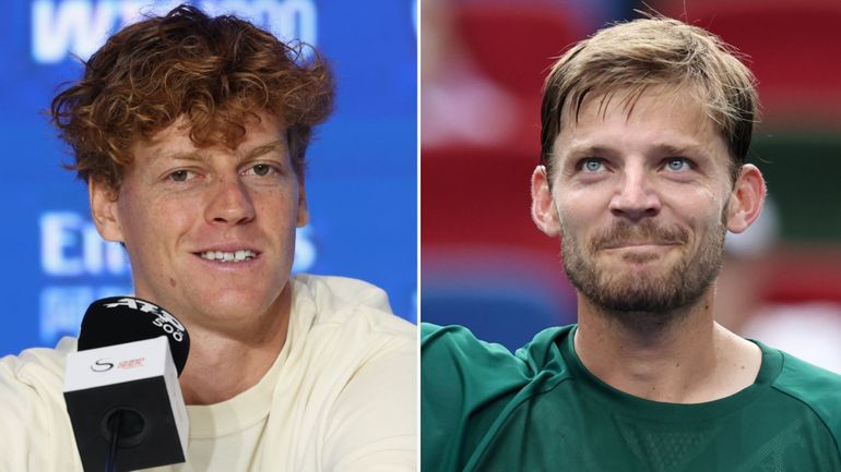 Jannik Sinner épaté par un point incroyable de David Goffin