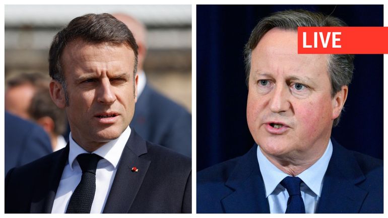 Direct - Proche-Orient : Emmanuel Macron et David Cameron appellent Israël à éviter l'escalade