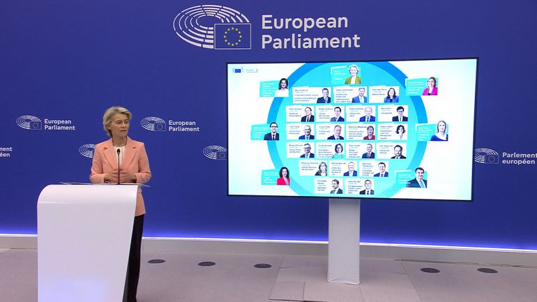 Ursula von der Leyen dévoile sa deuxième Commission européenne : 40% de femmes, une équipe destinée à doper la compétitivité de l'Europe