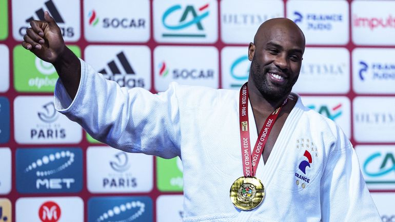 "Le vieux est de retour": Riner sacré à Paris à un an et demi des JO
