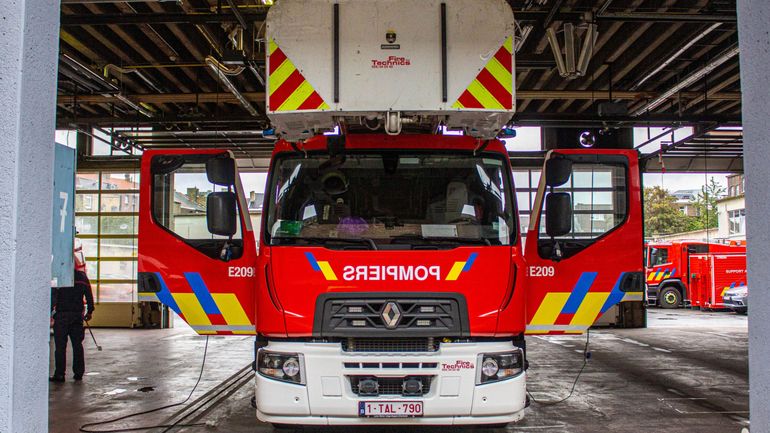 Dix-neuf résidents d'une maison de repos évacués en raison d'un incendie à Bruges