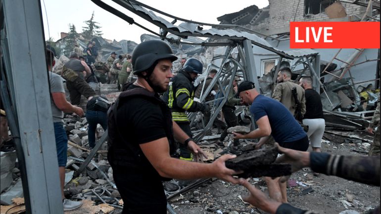Direct - Guerre en Ukraine : le bilan du bombardement d'une pizzeria à Kramatorsk grimpe à neuf morts