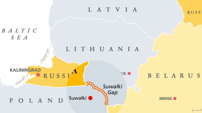 Le corridor de Suwalki, ce talon d'Achille de L'OTAN qui inquiète la Pologne. À tort ou à raison ?