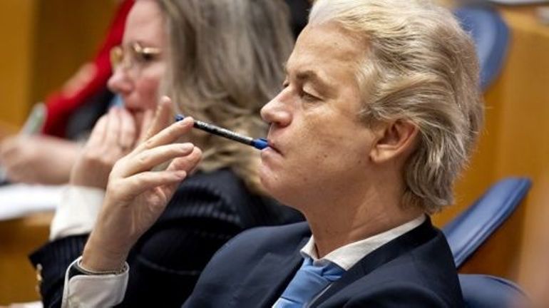 Elections européennes : aux Pays-Bas, le dirigeant d'extrême droite Geert Wilders semble avoir abandonné sa promesse d'un référendum pour la sortie de l'Union européenne