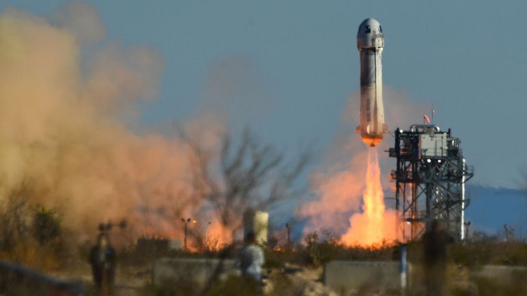 La fusée Blue Origin s'écrase après son décollage, sans faire de blessés