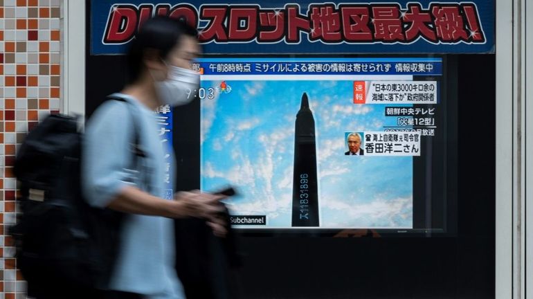 Un missile balistique nord-coréen a survolé le Japon, qui a demandé à certains de ses résidents d'évacuer