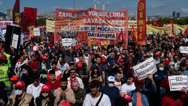 Turquie : des dizaines d'arrestations à Istanbul en marge des célébrations du 1er mai