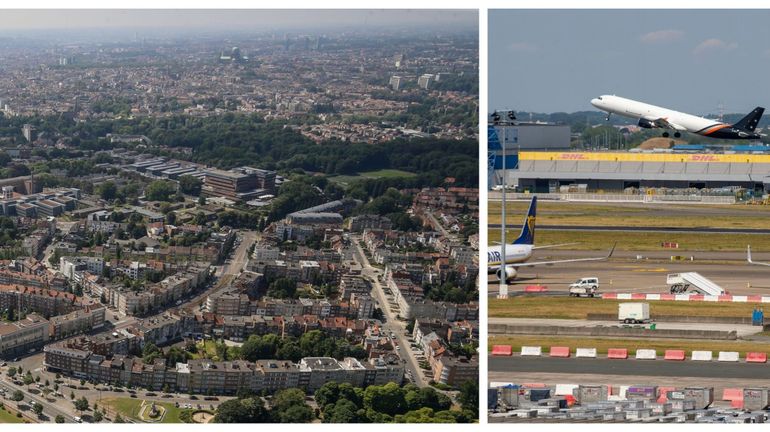 Survol de Bruxelles : le Médiateur fédéral a réalisé un cadastre des zones survolées assorti du nombre d'avions
