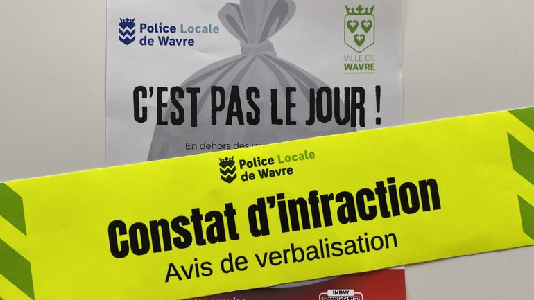 A Wavre, sortir ses poubelles le mauvais jour peut coûter très cher : jusqu’à 350 euros pour les récidivistes