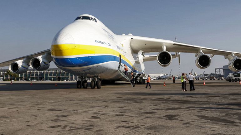 Huit mois après sa destruction par les Russes, Antonov va reconstruire 