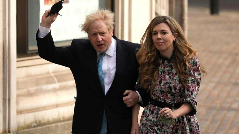 Boris Johnson se marie 