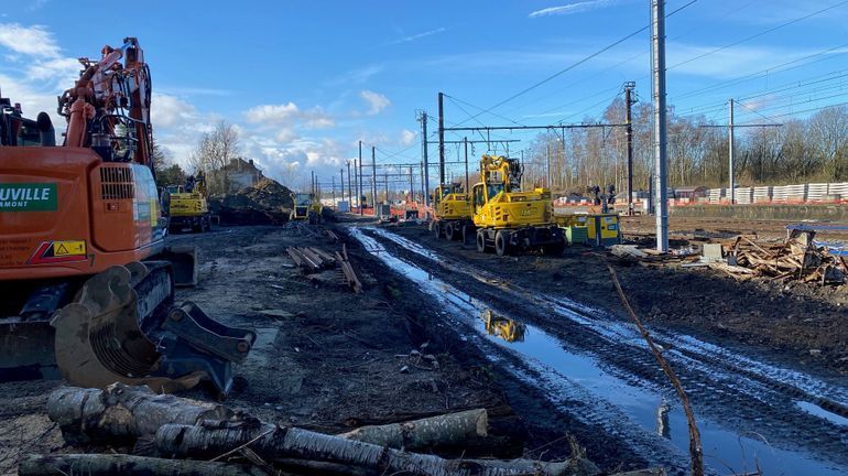 Nivelles-Bruxelles Midi : pas de train ce week-end en raison d'une nouvelle phase du chantier RER