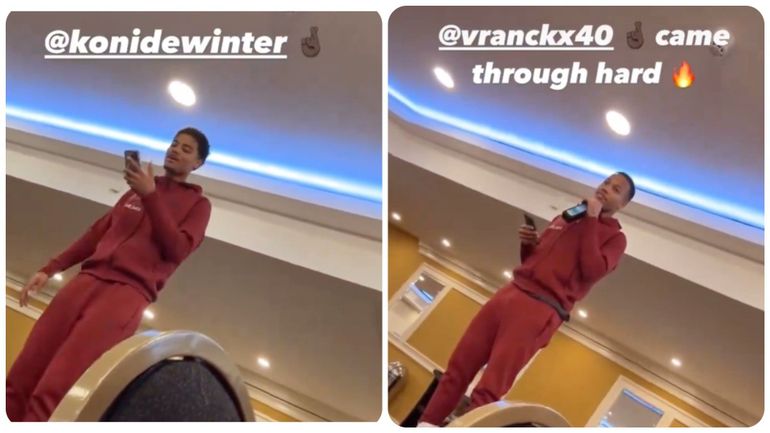 Koni De Winter et Aster Vranckx n’ont pas échappé au traditionnel bizutage