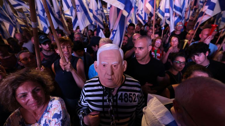 Réforme de la justice en Israël : de nouvelles grandes manifestations dans les rues de Tel-Aviv