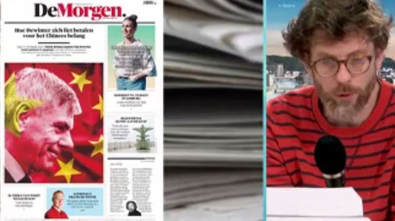 La revue de presse : Chinagate ou l'espionnage chinois via les élus du Vlaams Belang